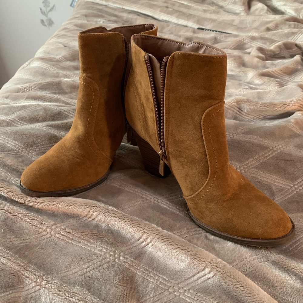 Cognac Ankle Boots!